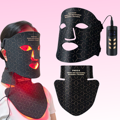 Máscara LED Facial y Cuello – Rejuvenece Tu Piel con Tecnología Avanzada